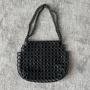 Handmade wooden purse from Italy